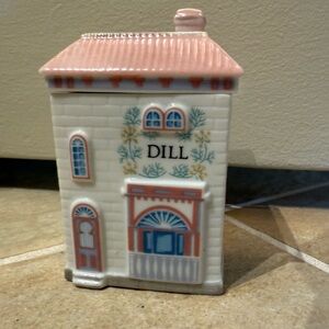 Lenox Fine Porcelain Spice Village Container 1989 vintage